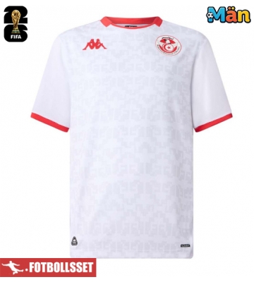 Tunisien Bortatröja VM 2026 Kortärmad